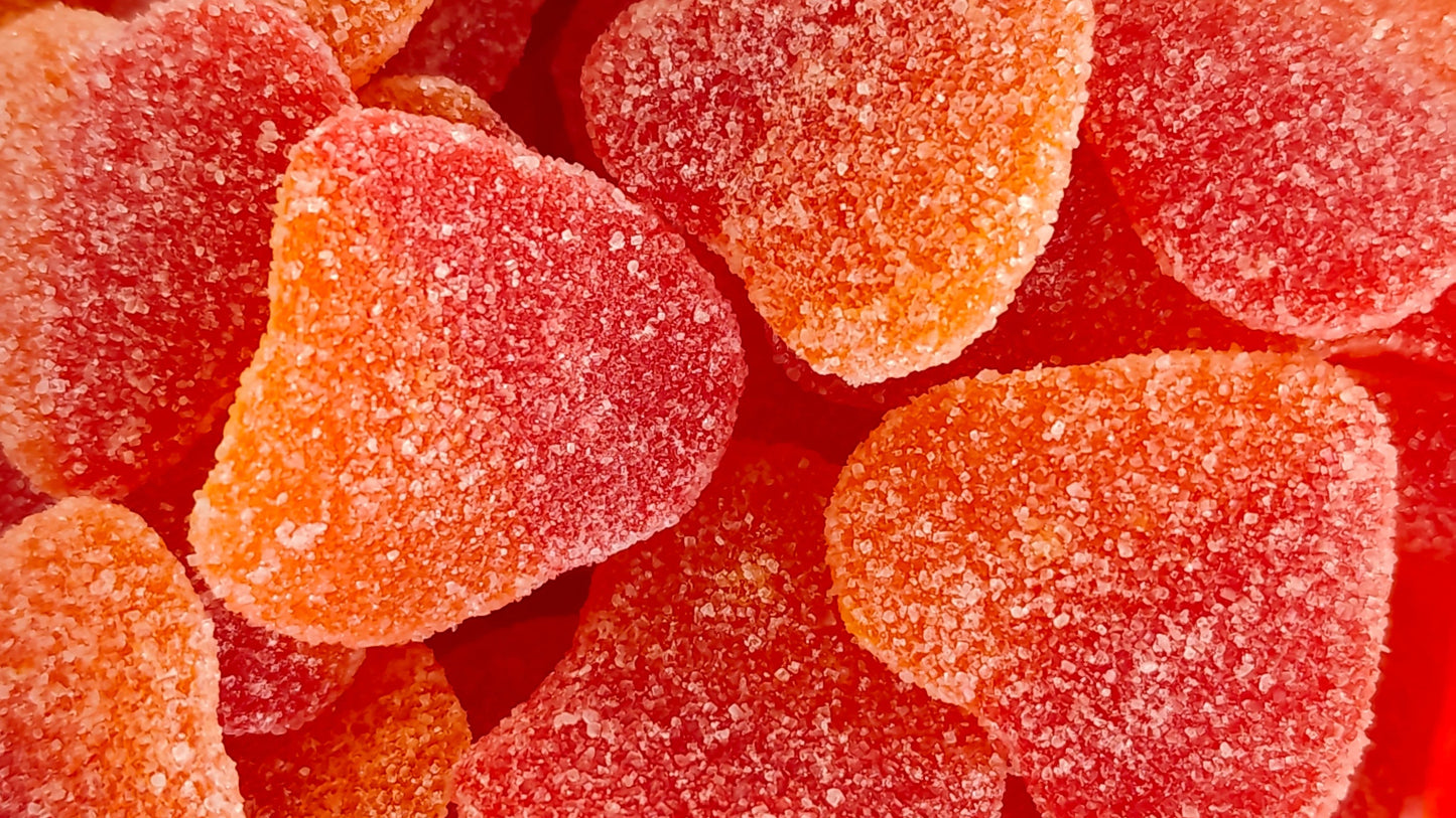 Cœur Pêche Sucrés - 100g