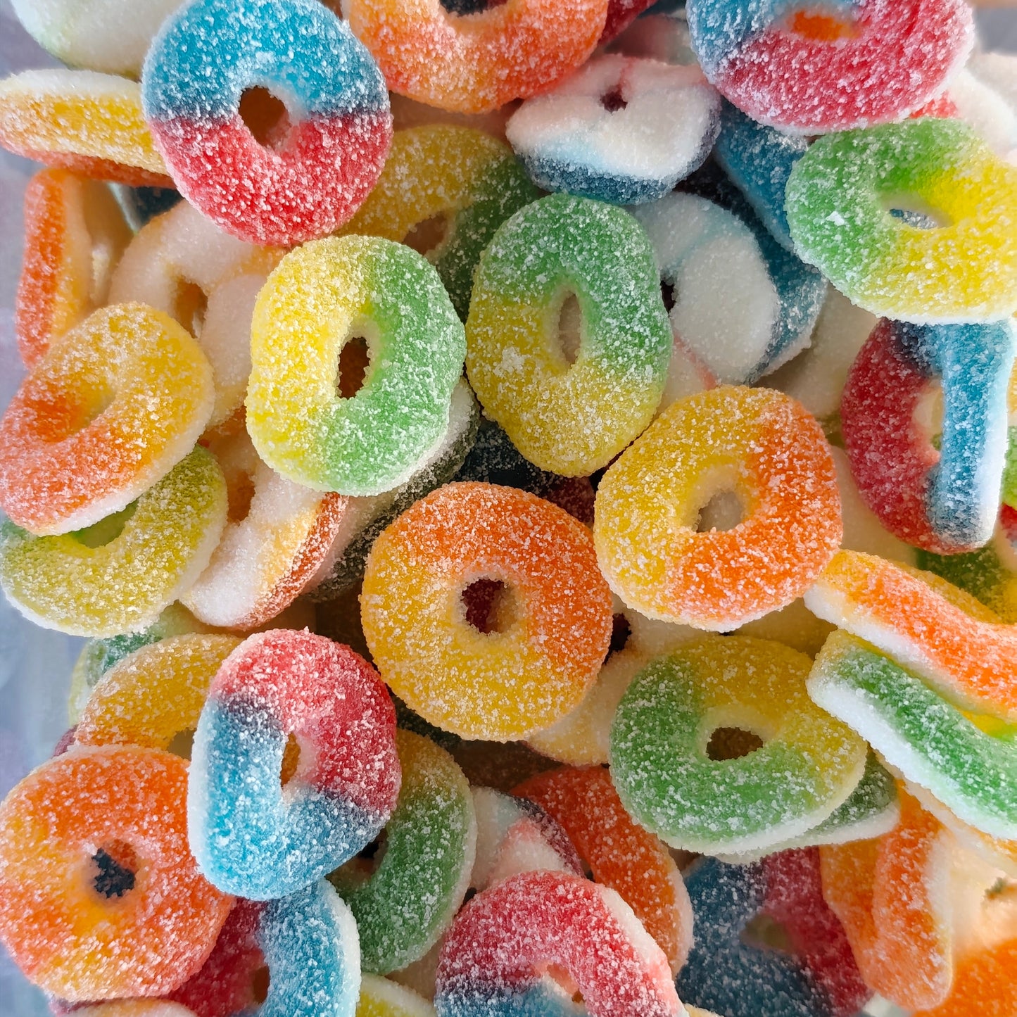 Anneaux Assortis Acide - 100g